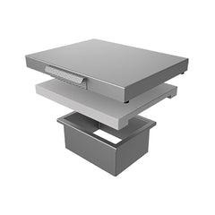 Aspire by Hestan Stainless Steel Trash Chute with Cutting Board