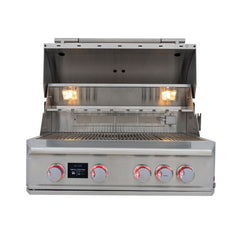 NEW LTE PRO 32-Inch 4-Burner Built-in Gas Grill
