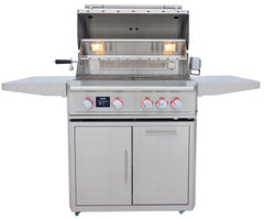 NEW LTE PRO 32-Inch 4-Burner Freestanding Gas Grill