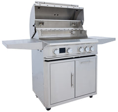 NEW LTE PRO 32-Inch 4-Burner Freestanding Gas Grill