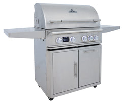 NEW LTE PRO 32-Inch 4-Burner Freestanding Gas Grill