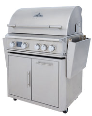NEW LTE PRO 32-Inch 4-Burner Freestanding Gas Grill