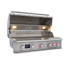 NEW LTE PRO 40-Inch 5-Burner Built-in Gas Grill
