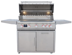 NEW LTE PRO 40-Inch 5-Burner Freestanding Gas Grill