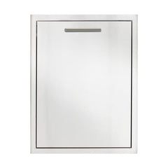 Blaze 20-Inch Stainless Steel Roll-Out Double Trash Cabinet