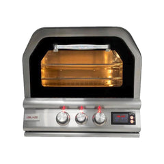 Blaze 26-Inch Built-In Outdoor Gas Pizza Oven with Rotisserie