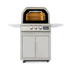 Blaze 26-Inch Freestanding Outdoor Gas Pizza Oven with Rotisserie
