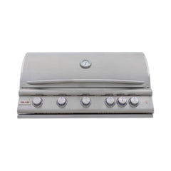 Blaze Premium LTE+ 40-Inch 5-Burner Built-In Gas Grill with Infrared Rear Burner