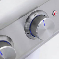 Blaze Premium LTE+ Built-In Power Burner with Stainless Steel Lid