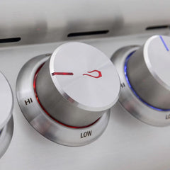 Blaze Premium LTE+ 40-Inch 5-Burner Built-In Gas Grill with Infrared Rear Burner