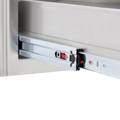 Blaze 20-Inch Stainless Steel Roll-Out Double Trash Cabinet