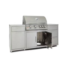 Blaze Stainless Steel Grill Island with Roll out Drawer