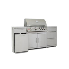Blaze Stainless Steel Grill Island with Roll out Drawer