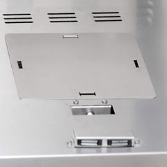 Blaze Stainless Steel Propane Tank Hole Cover for Grill Carts