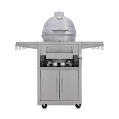Blaze 20-Inch Cast Aluminum Freestanding Kamado Grill