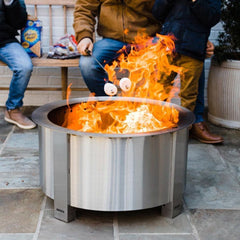 Breeo X Series 24-Inch Wood-Burning Fire Pit