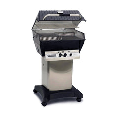 Broilmaster P3X Premium Freestanding Gas Grill with CharMaster Briquets