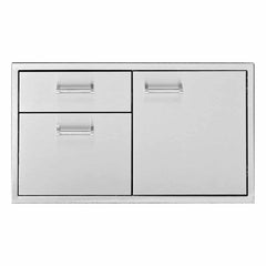 Delta Heat Stainless Steel Access Door & Double Drawer Combo