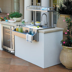 Hestan 30-Inch Stainless Steel Refreshment Center