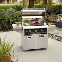 Aspire by Hestan Stainless Steel Grill Cart for 36-Inch Gas Grill