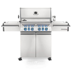 Napoleon Prestige PRO 500 4-Burner Freestanding Gas Grill with Infrared Side Burner & Rotisserie