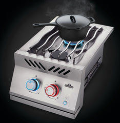 Built-in 700 Series Inline Dual Range Top Burner - with Stainless Steel Cover