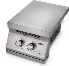 Built-in 700 Series Inline Dual Range Top Burner - with Stainless Steel Cover