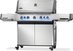 Napoleon Prestige 665 Freestanding Gas Grill with Infrared Side and Rear Burner