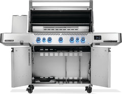 Napoleon Prestige 665 Connected Freestanding Gas Grill with Infrared Side and Rear Burner