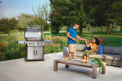Napoleon Rogue PRO-S 525 Freestanding Gas Grill with Infrared Side and Rear Burners