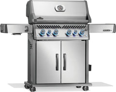 Napoleon Rogue PRO-S 525 Freestanding Gas Grill with Infrared Side and Rear Burners