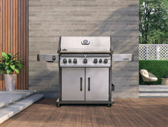 Napoleon Rogue PRO-S 625 Freestanding Gas Grill with Infrared Side and Rear Burners