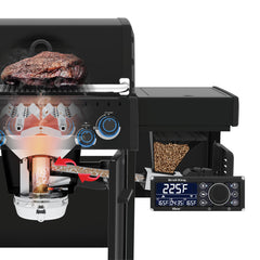 Broil King Baron Pellet Module - 5 Burner | Dual-Fuel Conversion Kit for Baron 500 Series Grills - View 4