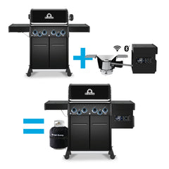 Broil King Baron Pellet Module - 4 Burner | Dual-Fuel Conversion Kit for Baron 400 Series Grills - View 3