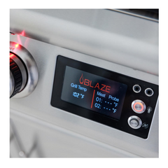 Blaze 26-Inch Freestanding Outdoor Gas Pizza Oven with Rotisserie