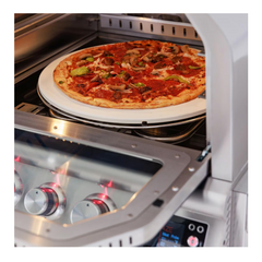Blaze 26-Inch Countertop Outdoor Gas Pizza Oven with Rotisserie