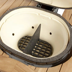 Primo Cast Iron Firebox Divider for Large Oval Grills