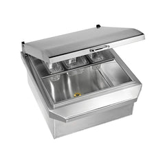 Twin Eagles 24-Inch Drop-In Stainless Steel Ice Bin/Cooler