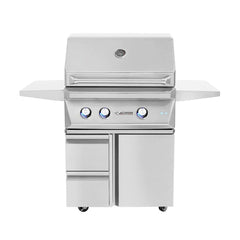 Twin Eagles 30-Inch 2-Burner Freestanding Gas Grill with Infrared Sear Zone & Rotisserie