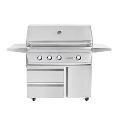 Twin Eagles 42-Inch 3-Burner Freestanding Gas Grill with Infrared Rotisserie