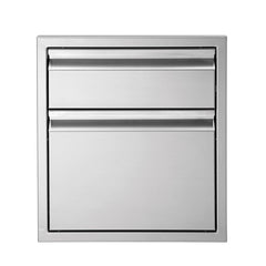 Twin Eagles Stainless Steel Double Storage Drawers