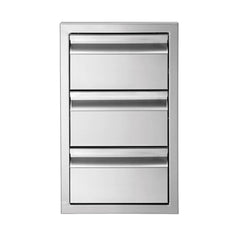 Twin Eagles Stainless Steel Triple Storage Drawers