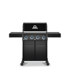 Broil King Baron 420 Pro Shadow Gas Grill | 4-Burner | 630 sq in | 40,000 BTU - Front View