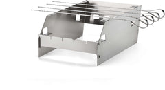Napoleon Side Burner Windshield with Skewer Rack