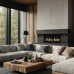 SimpliFire Allusion Edge Linear Fireplace