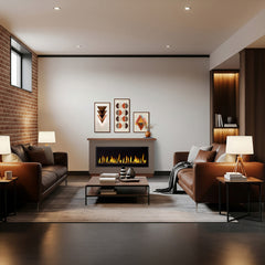 SimpliFire Allusion Edge Linear Fireplace