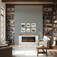 SimpliFire Allusion Edge Linear Fireplace
