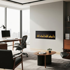 SimpliFire Allusion Edge Linear Fireplace