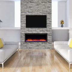 SimpliFire Allusion Edge Linear Fireplace