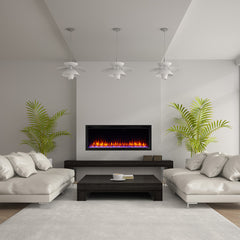 SimpliFire Allusion Edge Linear Fireplace